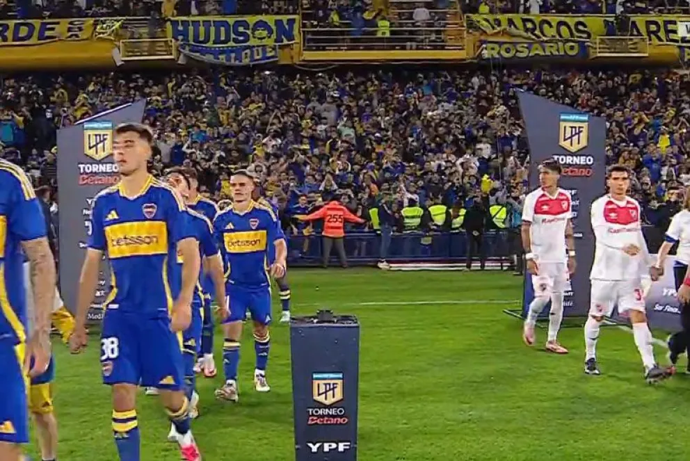 Los bolivarenses Nacho Miramón y Pupi Lescano, protagonistas del Boca-Argentinos en La Bombonera