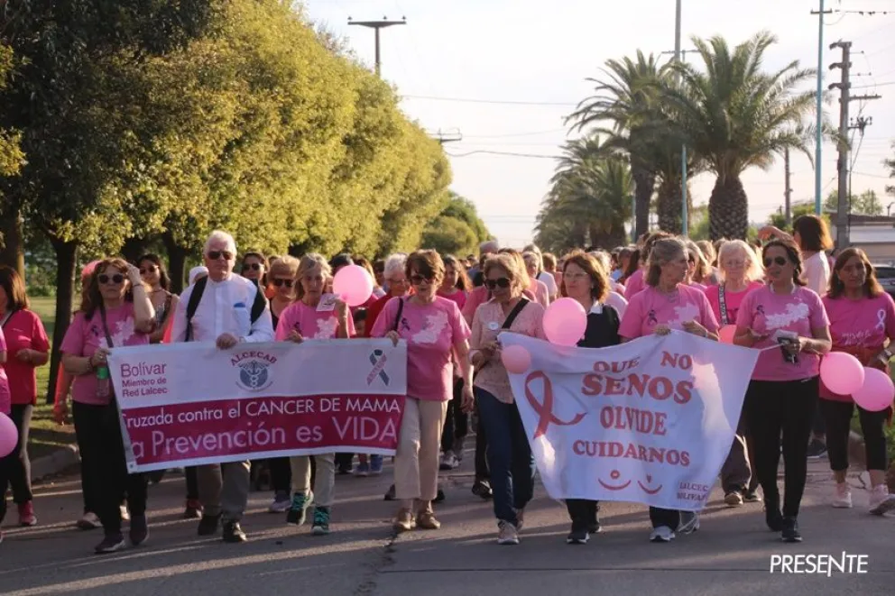 Caminata por el cáncer de mama Bolívar