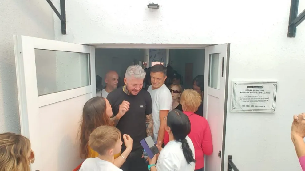 Marcelo Tinelli en Bolívar: inauguraciones, recorridas y una inocultable emoción por regresar a su ciudad natal