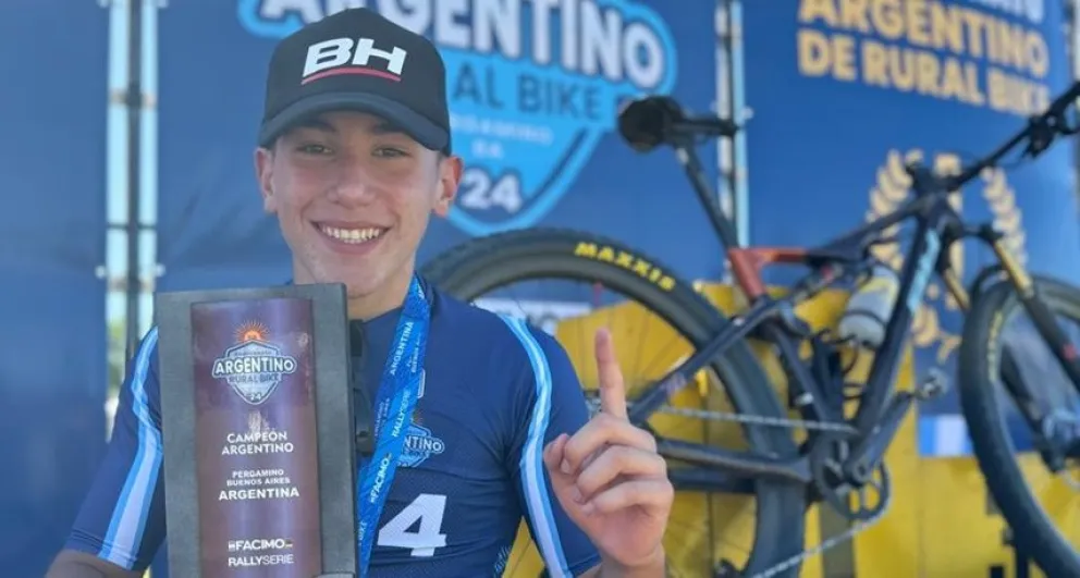 Nuevo Campeonato Argentino para el bolivarense Bruno González Gentile, esta vez en Pergamino