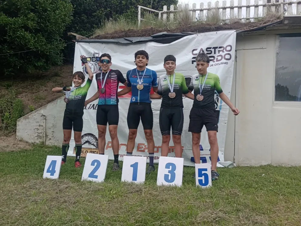 La Escuela Municipal de Ciclismo volvió a destacarse en el campeonato XCO Open Bonaerense