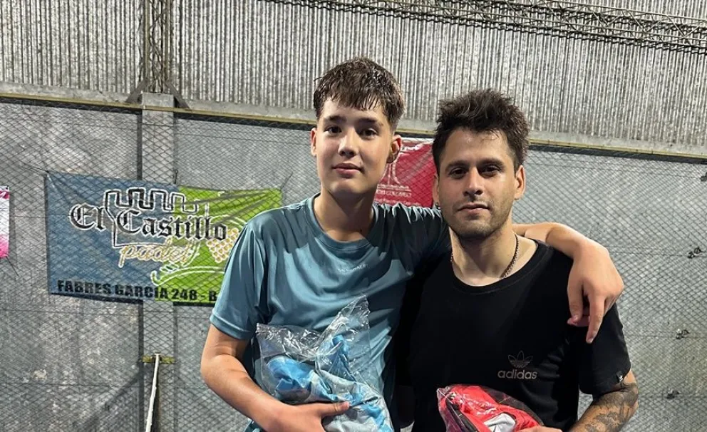 Lázaro Muñoz y Gonzalo de Campos, campeones en la 8va categoría del Circuito Bolivarense