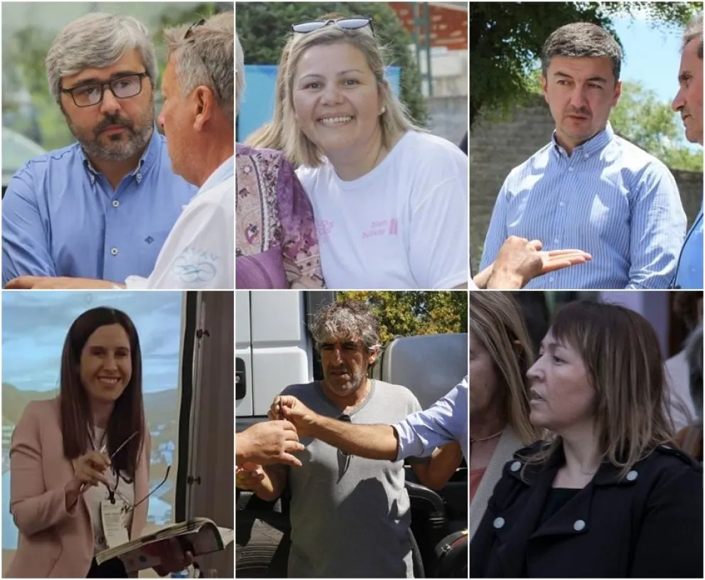 Marcos Beorlegui, Sonia Martínez, Javier Erreca, Cecilia Luna, Eduardo Vidarte y Magalí Tullio. ¿La formación para 2025? 