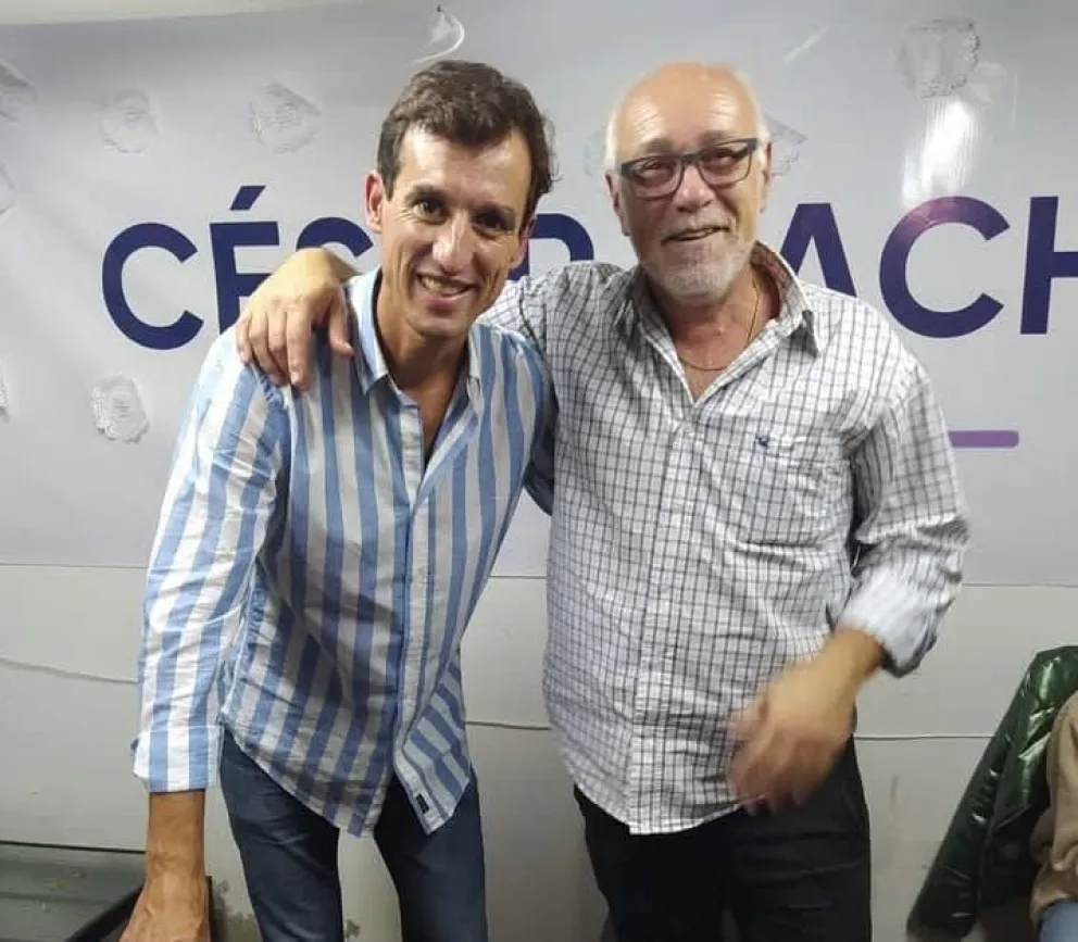 César Pacho y Pablo López.
