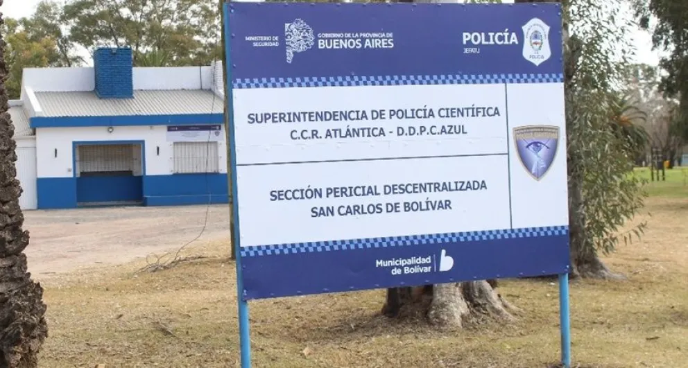 El intendente Marcos Pisano en el Ministerio de Seguridad de la Provincia de Buenos Aires.