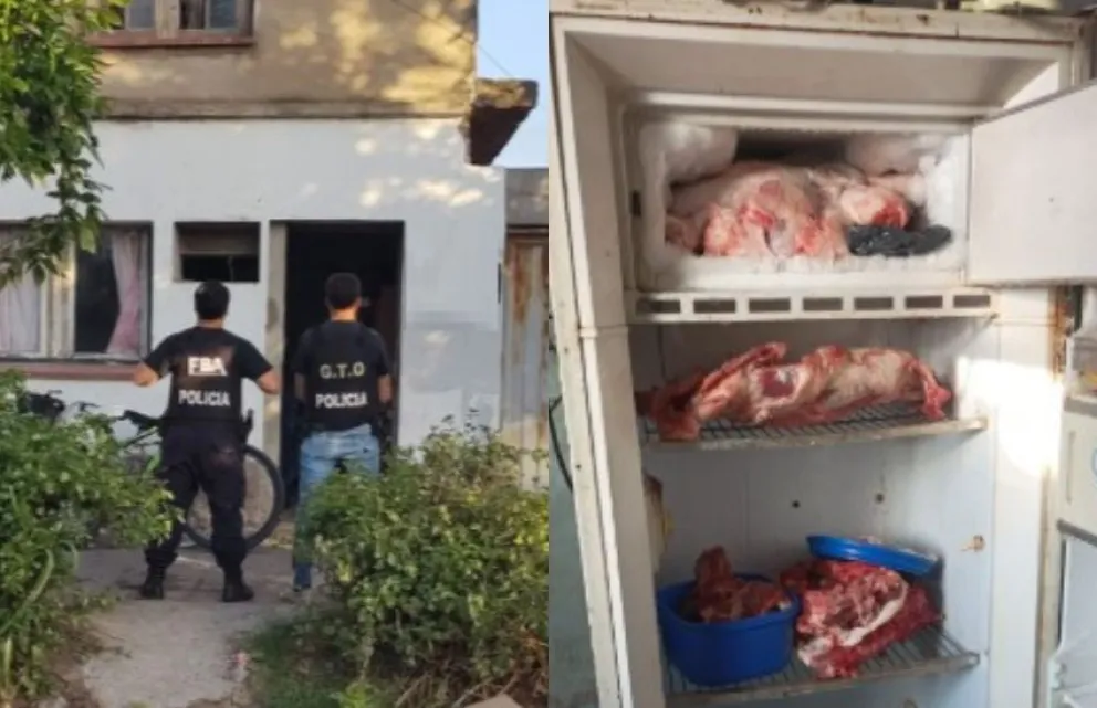 Domicilio allanado en calle Alberti de la ciudad de Bolívar.