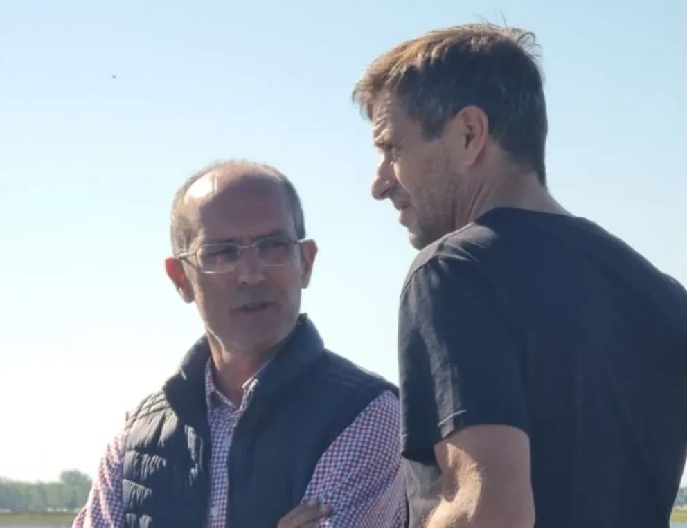 Marcos Pisano y Eduardo 'Bali' Bucca.