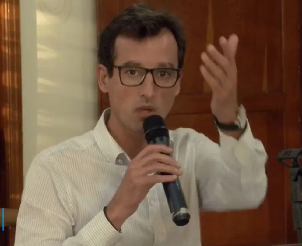 César Pacho, concejal suplente electo por la lista Juntos por el Cambio en 2021 y flamante incorporación de La Libertad Avanza.