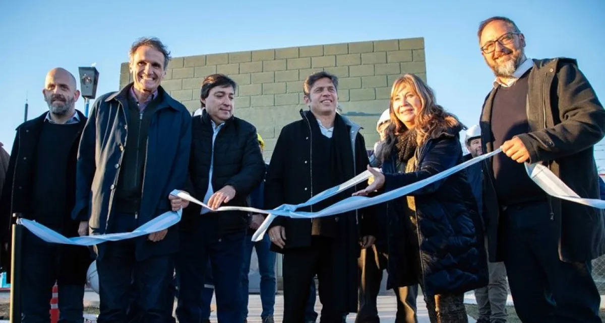 Axel Kicillof "cumple sus promesas y trae bienestar a nuestro distrito" celebró el intendente de Daireaux 