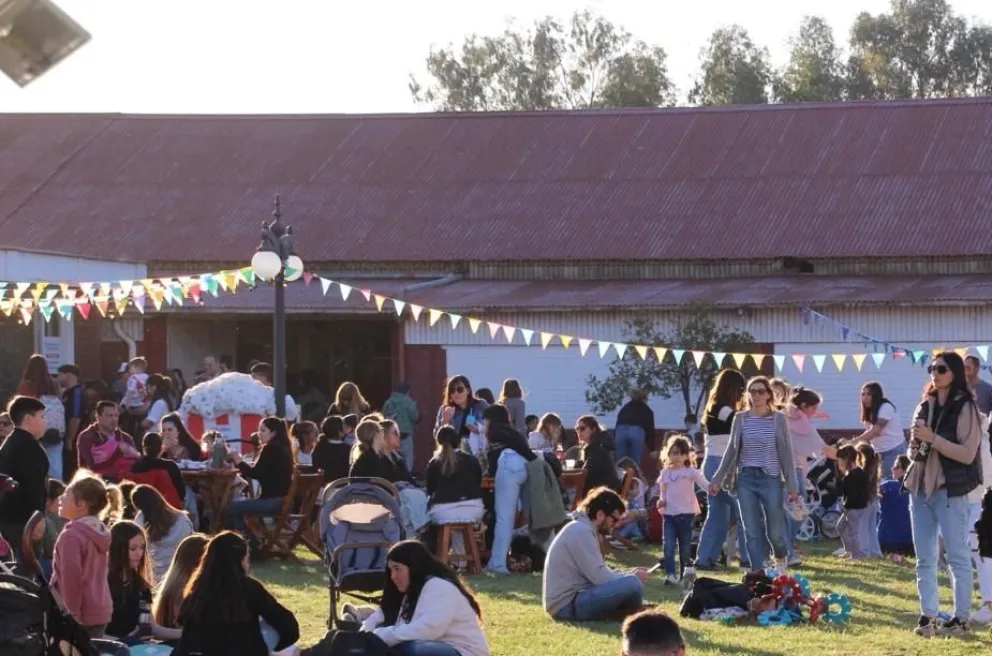 José Erreca, presidente de la Sociedad Rural y  Jorge Aguirre, presidente de la Cámara Comercial brindaron detalles sobre la Expo 96°