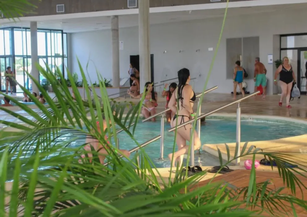 El complejo termal está ubicado en la ciudad bonaerense de Tapalqué.