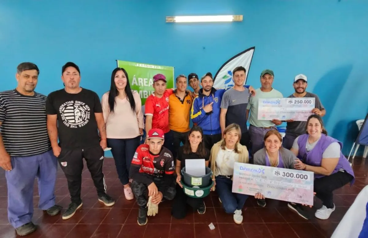 Daireaux impulsa el reciclado escolar junto a la Fundación Garrahan en la Provincia de Buenos Aires
