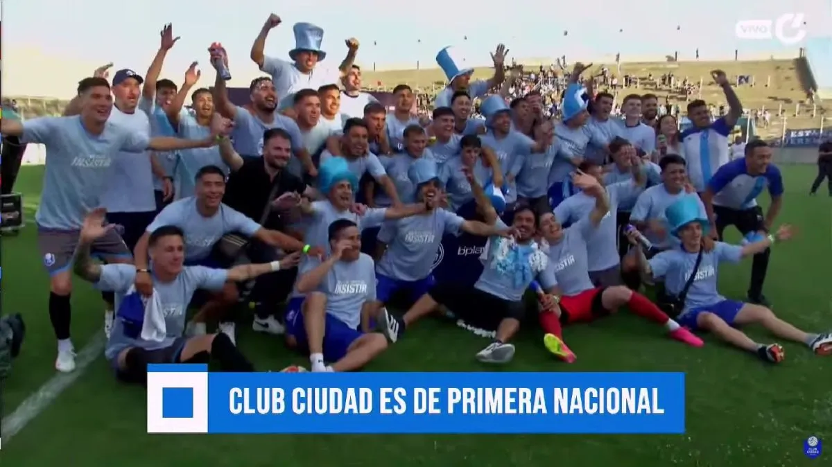 El Club Ciudad de Bolívar ascendió a la Primera Nacional 2026 ...