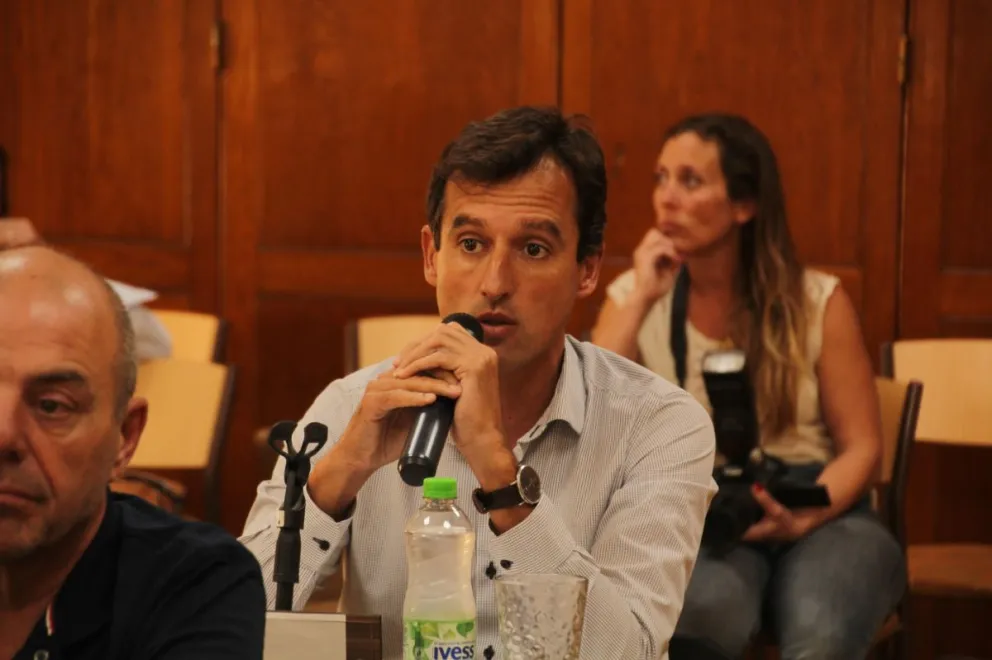 César Pacho, concejal de La Libertad Avanza.