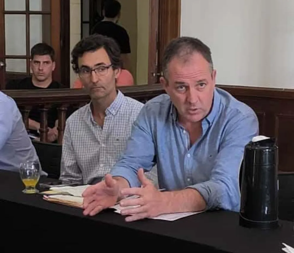 José Gabriel Erreca, presidente de la Sociedad Rural de Bolívar.