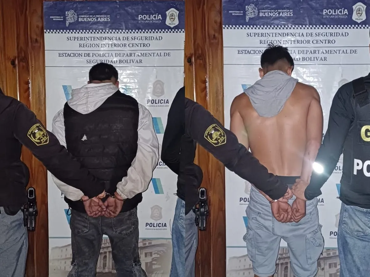 Dos personas fueron detenidas en una causa por Robo calificado por uso ...