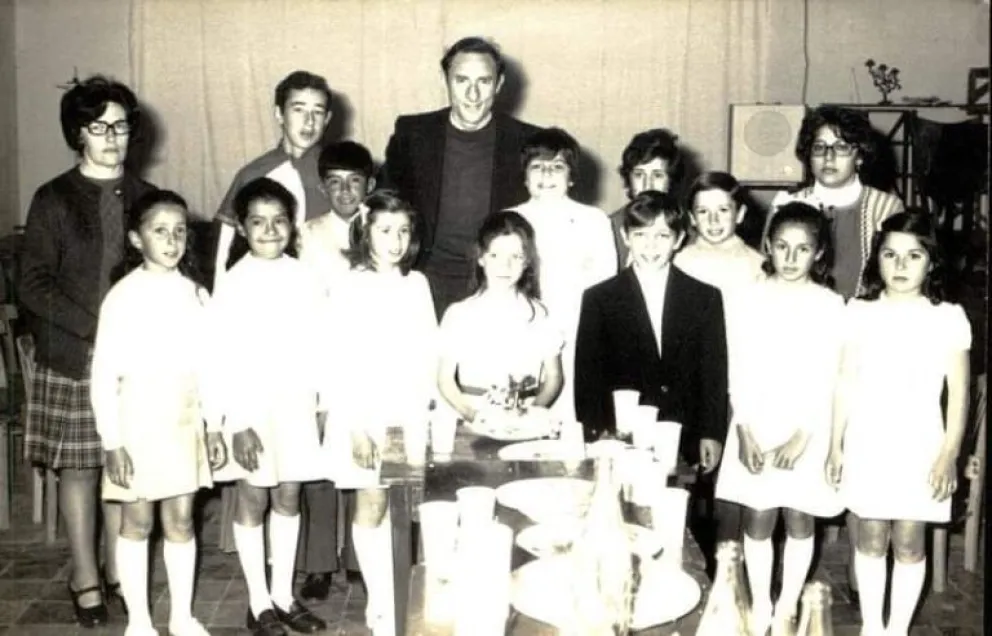 1974-1975. Omar Dinelli en Urdampilleta.