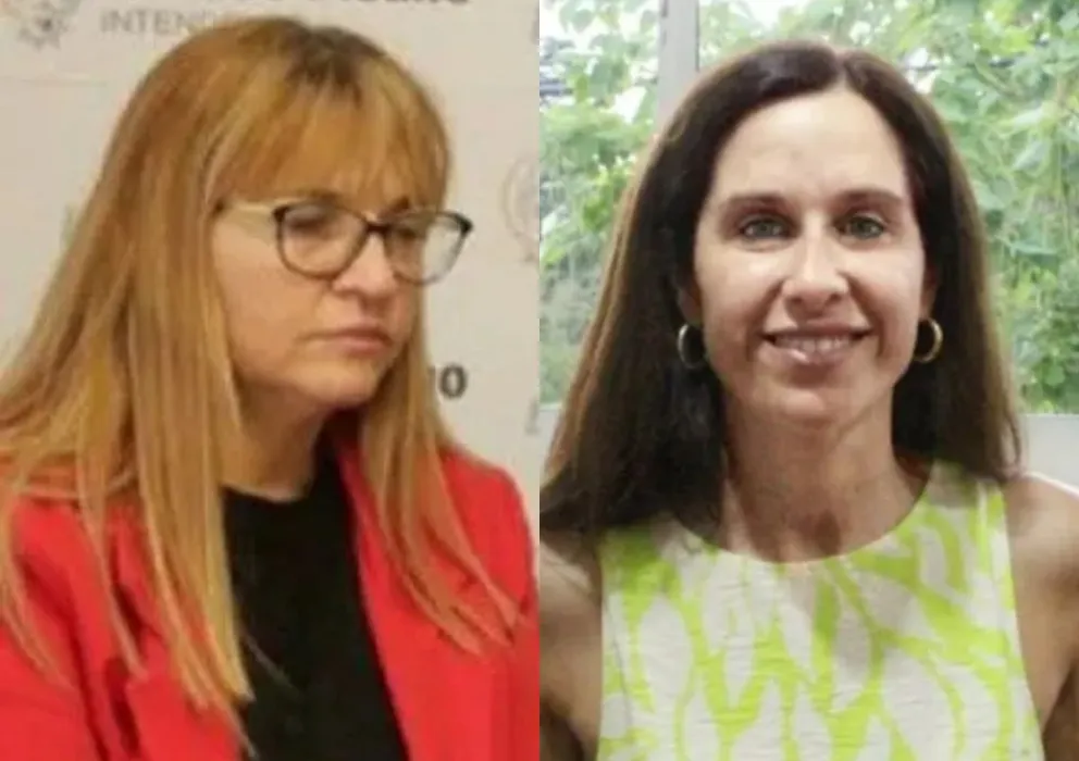 Gisela Romera y Cecilia Luna.