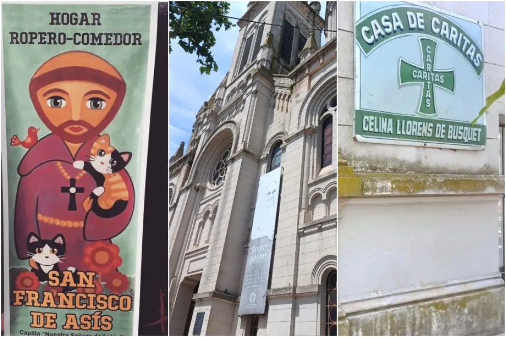 La iniciativa fue impulsada de manera conjunta por el Hogar San Francisco, Cáritas y la Heladera Comunitaria.