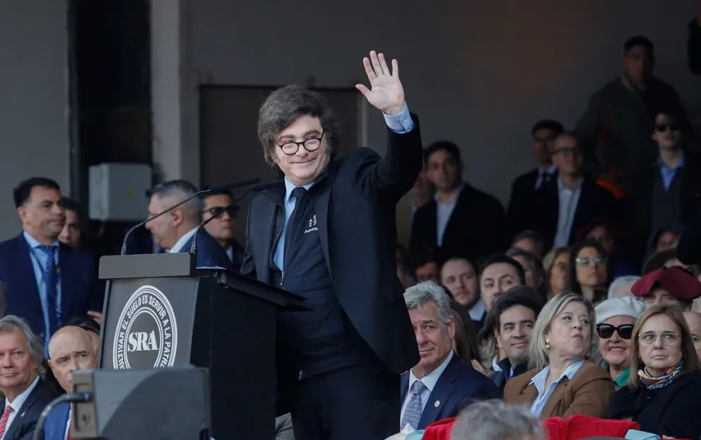 Milei ratificó su respaldo al campo y dejó diez definiciones clave en la inauguración de La Rural