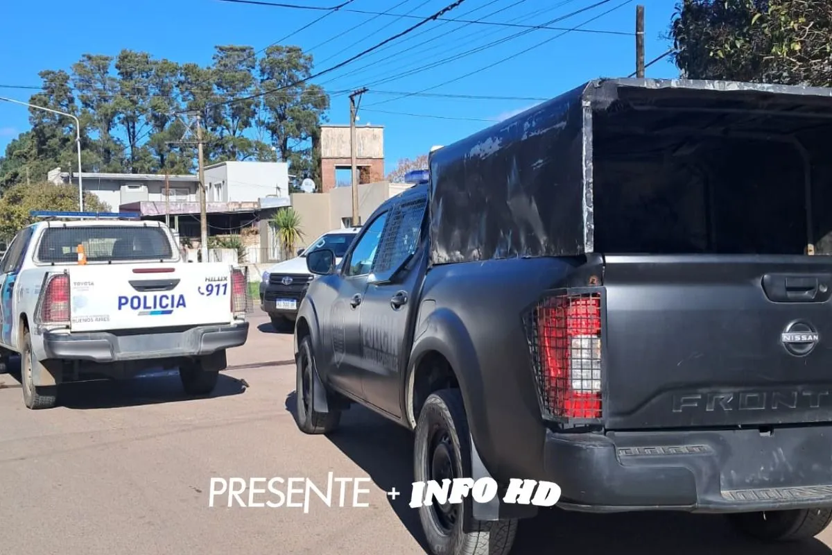 “Terminó en mi patio”: la explicación de una vecina tras quedar en medio de un operativo por drogas en Daireaux