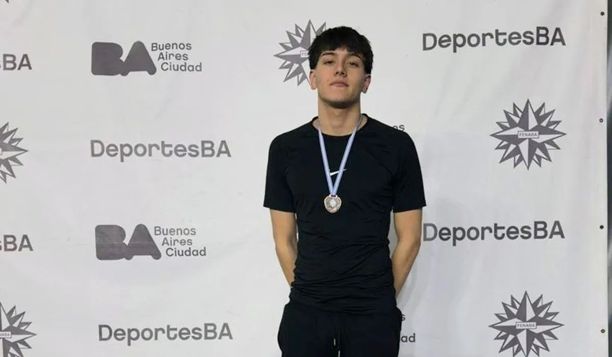 El bolivarense Valentín Bedatou subió al podio y sumó una nueva medalla para River Plate